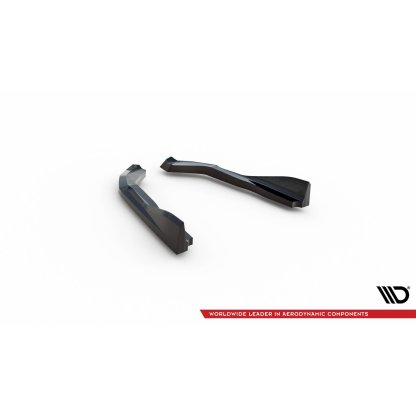 Maxton Design boční difuzory pod zadní nárazník ver.2 pro BMW řada 2 G42 Standard, černý lesklý plast ABS