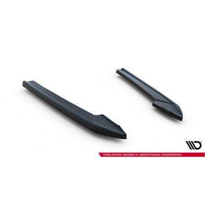 Maxton Design boční difuzory pod zadní nárazník ver.3 pro Audi A4 8V FL, černý lesklý plast ABS