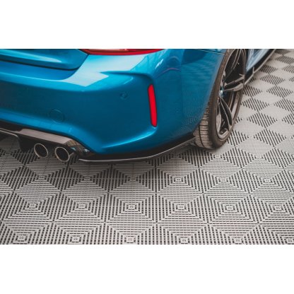 Maxton Design boční difuzory pod zadní nárazník ver.3 pro BMW M2 F87, plast ABS bez povrchové úpravy