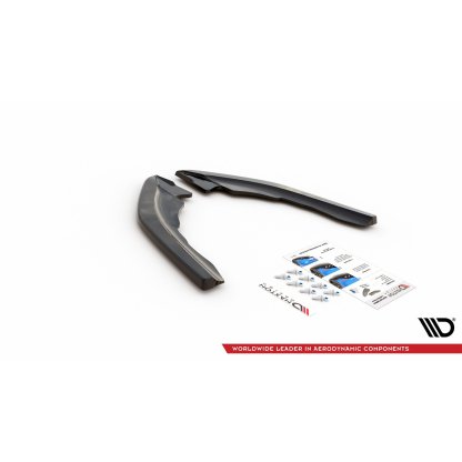 Maxton Design boční difuzory pod zadní nárazník ver.3 pro BMW M2 F87, plast ABS bez povrchové úpravy