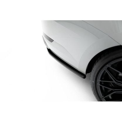 Maxton Design boční difuzory pod zadní nárazník ver.3 pro Škoda Superb Mk3, černý lesklý plast ABS, Liftback / Combi
