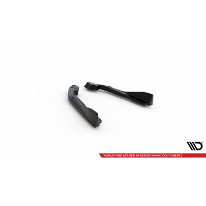 Maxton Design boční difuzory pod zadní nárazník ver.4 pro BMW řada 2 G42 Standard, černý lesklý plast ABS
