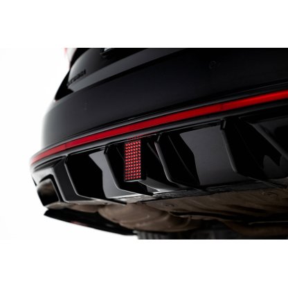 Maxton Design brzdové světlo pro Škoda Octavia RS Mk4, černý lesklý plast ABS