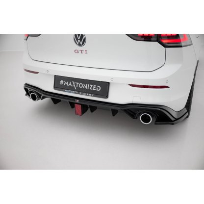 Maxton Design brzdové světlo pro Volkswagen Golf GTI Mk8, černý lesklý plast ABS