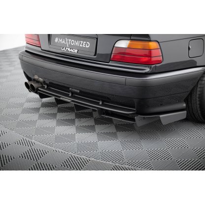 Maxton Design difuzor zadního nárazníku pro BMW M3 E36, plast ABS bez povrchové úpravy
