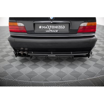 Maxton Design difuzor zadního nárazníku pro BMW M3 E36, plast ABS bez povrchové úpravy