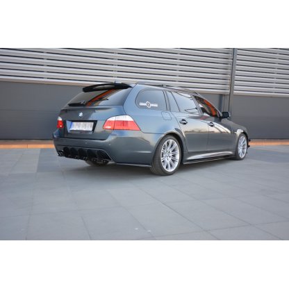 Maxton Design difuzor zadního nárazníku pro BMW řada 5 E61, plast ABS bez povrchové úpravy
