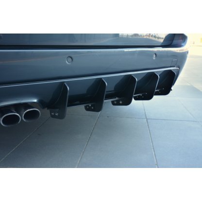 Maxton Design difuzor zadního nárazníku pro BMW řada 5 E61, plast ABS bez povrchové úpravy