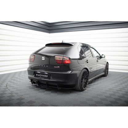 Maxton Design difuzor zadního nárazníku pro Seat Leon Cupra Mk1, plast ABS bez povrchové úpravy