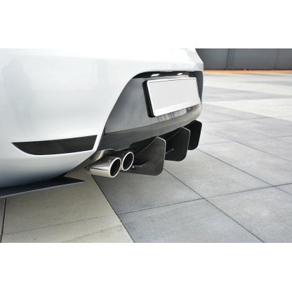 Maxton Design difuzor zadního nárazníku ver.2 pro Seat Leon Cupra Mk2, plast ABS bez povrchové úpravy