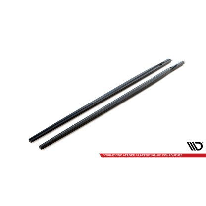 Maxton Design difuzory pod boční prahy pro BMW řada 2 F22, carbon-Look, M-pack