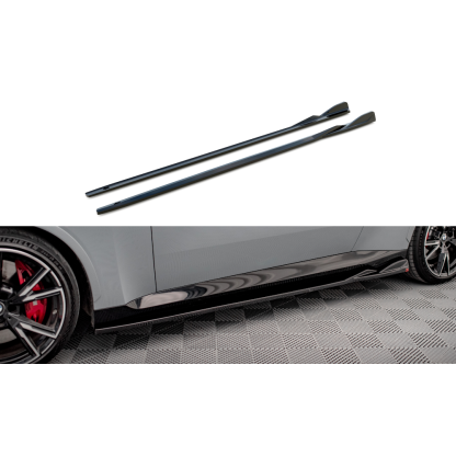 Maxton Design difuzory pod boční prahy pro BMW řada 2 G42 M240i, G42 M-Pack, plast ABS bez povrchové úpravy