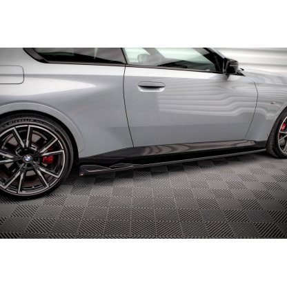Maxton Design difuzory pod boční prahy pro BMW řada 2 G42 M240i, G42 M-Pack, plast ABS bez povrchové úpravy
