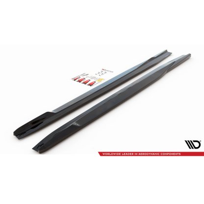 Maxton Design difuzory pod boční prahy pro BMW X5M G05, carbon-Look