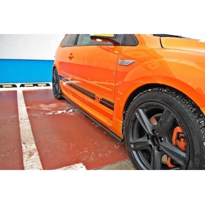 Maxton Design difuzory pod boční prahy pro Ford Focus ST Mk2, plast ABS bez povrchové úpravy
