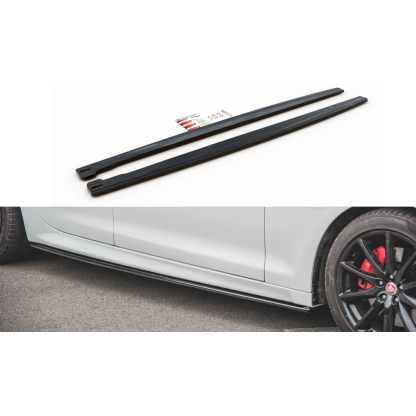 Maxton Design difuzory pod boční prahy pro Jaguar XJ X351, plast ABS bez povrchové úpravy