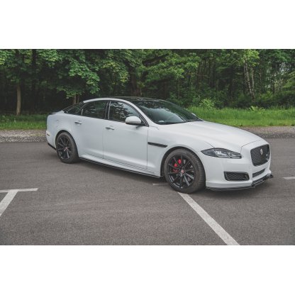 Maxton Design difuzory pod boční prahy pro Jaguar XJ X351, plast ABS bez povrchové úpravy