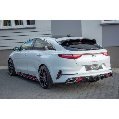 Maxton Design difuzory pod boční prahy pro Kia Cee'd Mk 3/ProCeed GT, plast ABS bez povrchové úpravy