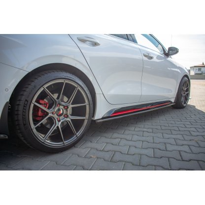 Maxton Design difuzory pod boční prahy pro Kia Cee'd Mk 3/ProCeed GT, plast ABS bez povrchové úpravy