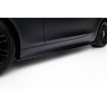 Maxton Design difuzory pod boční prahy pro Mercedes SL R232/AMG 63, černý lesklý plast ABS