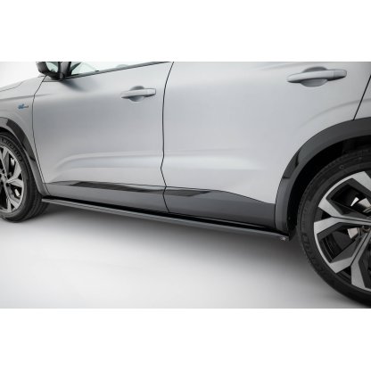 Maxton Design difuzory pod boční prahy pro Renault Austral Mk1, černý lesklý plast ABS