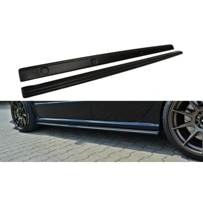 Maxton Design difuzory pod boční prahy pro Škoda Fabia RS Mk1, plast ABS bez povrchové úpravy
