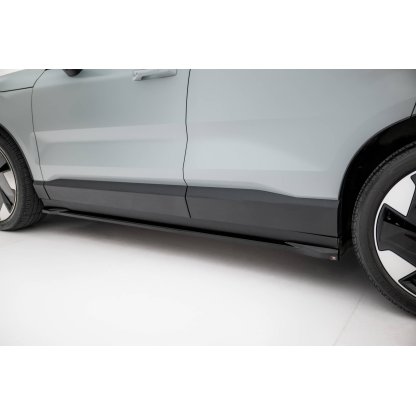 Maxton Design difuzory pod boční prahy pro Volvo EX30 Mk1, černý lesklý plast ABS