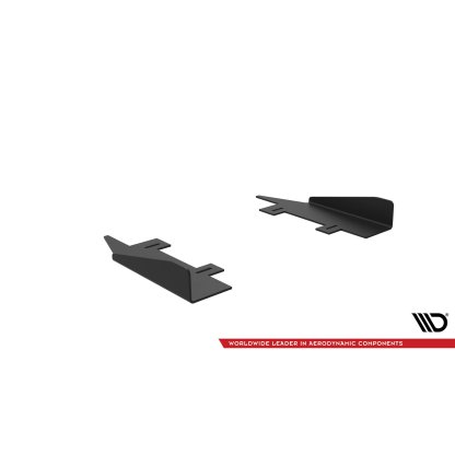 Maxton Design křidélka bočních difuzorů pro Audi A7 C7, plast ABS bez povrchové úpravy, S-Line
