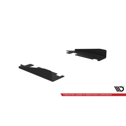 Maxton Design křidélka bočních difuzorů pro Audi A7 C7, plast ABS bez povrchové úpravy, S-Line