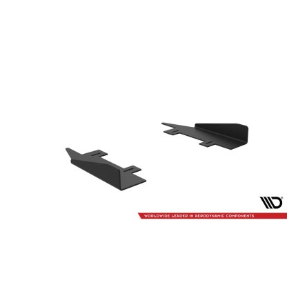 Maxton Design křidélka bočních difuzorů pro Audi A7 C7, plast ABS bez povrchové úpravy, S-Line