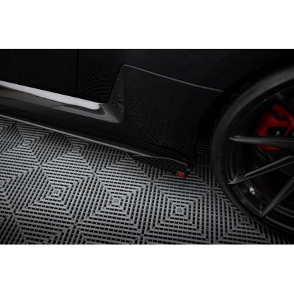 Maxton Design křidélka bočních difuzorů pro BMW M2 G87, plast ABS bez povrchové úpravy