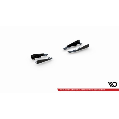 Maxton Design křidélka bočních difuzorů pro BMW řada 1 F20- F21 Facelift, černý lesklý plast ABS, M-Pack/M135i/M140i