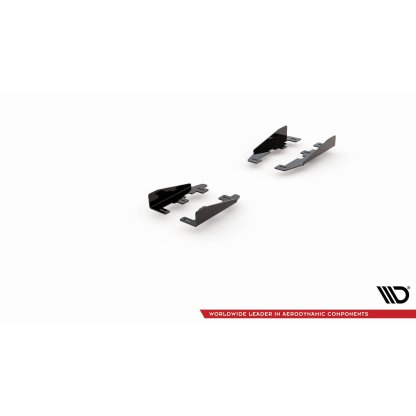 Maxton Design křidélka bočních difuzorů pro BMW řada 1 F20- F21 Facelift, černý lesklý plast ABS, M-Pack/M135i/M140i