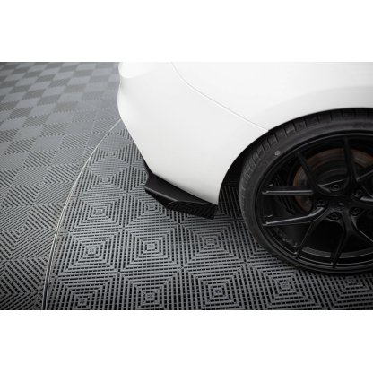 Maxton Design křidélka bočních difuzorů pro BMW řada 1 F20- F21 Facelift, černý lesklý plast ABS, M-Pack/M140i