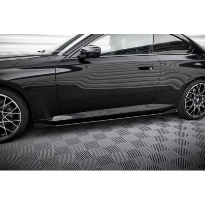 Maxton Design křidélka bočních difuzorů pro BMW řada 2 G42 Standard, plast ABS bez povrchové úpravy