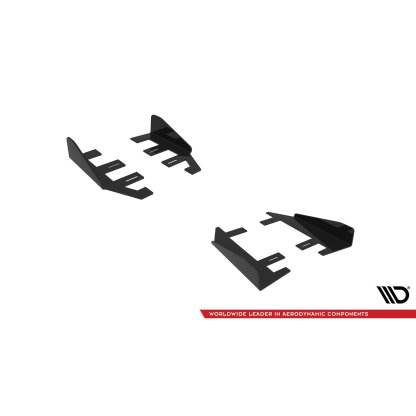 Maxton Design křidélka bočních difuzorů pro BMW řada 4 F32, F33, F36, plast ABS bez povrchové úpravy, Coupe M-pack / Cabrio M-Pack / Gran Coupe M-Pack