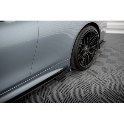 Maxton Design křidélka bočních difuzorů pro BMW řada 4 F32, F33, F36, plast ABS bez povrchové úpravy, Coupe M-pack / Cabrio M-Pack / Gran Coupe M-Pack