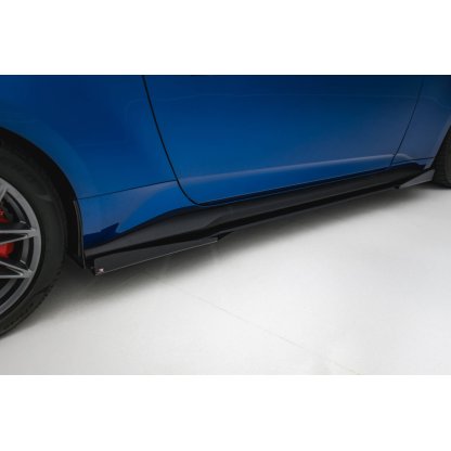 Maxton Design křidélka bočních difuzorů pro Ford Mustang Mk7 GT, plast ABS bez povrchové úpravy