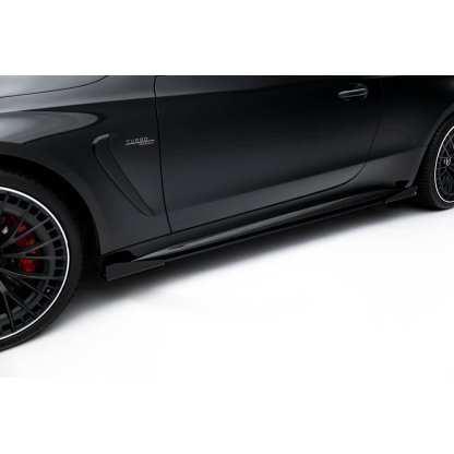 Maxton Design křidélka bočních difuzorů pro Mercedes CLE C236 53 AMG, plast ABS bez povrchové úpravy