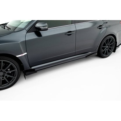 Maxton Design křidélka bočních difuzorů pro Subaru Impreza WRX STi Mk3 Facelift, plast ABS bez povrchové úpravy