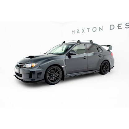 Maxton Design křidélka bočních difuzorů pro Subaru Impreza WRX STi Mk3 Facelift, plast ABS bez povrchové úpravy