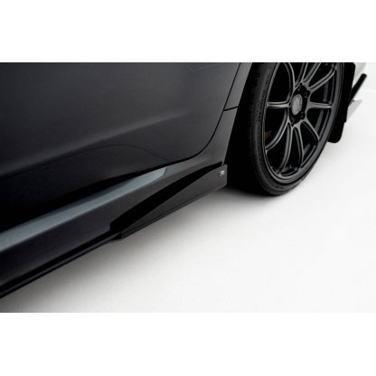 Maxton Design křidélka bočních difuzorů pro Subaru Impreza WRX STi Mk3 Facelift, plast ABS bez povrchové úpravy