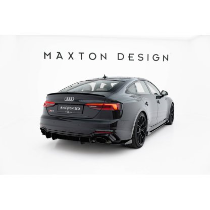 Maxton Design křidélka bočních difuzorů zad. nárazníku pro Audi RS5 F5, plast ABS bez povrchové úpravy, Sportback