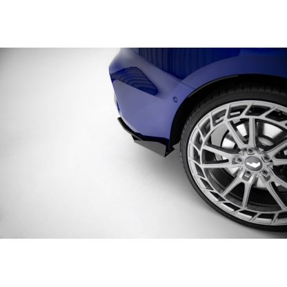 Maxton Design křidélka bočních difuzorů zad. nárazníku pro Audi S3 8Y Facelift, plast ABS bez povrchové úpravy, Sedan