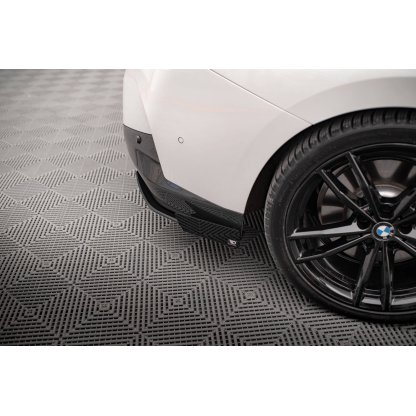 Maxton Design křidélka bočních difuzorů zad. nárazníku pro BMW řada 2 G42 M-Pack, černý lesklý plast ABS