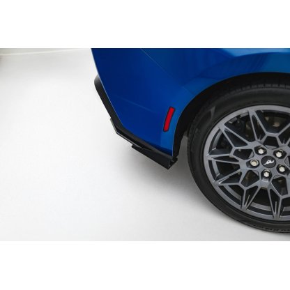 Maxton Design křidélka bočních difuzorů zad. nárazníku pro Ford Mustang Mk7 GT, plast ABS bez povrchové úpravy