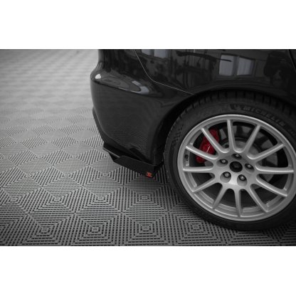 Maxton Design křidélka bočních difuzorů zad. nárazníku pro Mitsubishi Lancer Evo Mk10, plast ABS bez povrchové úpravy
