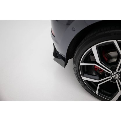 Maxton Design křidélka bočních difuzorů zad. nárazníku pro Volkswagen Polo GTI Mk6 Facelift, plast ABS bez povrchové úpravy