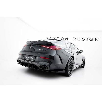 Maxton Design křidélka bočních difuzorů zadního nárazníku pro Mercedes CLE C236 53 AMG, plast ABS bez povrchové úpravy