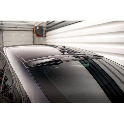 Maxton Design patka na zadní okno pro BMW X6 F16, černý lesklý plast ABS, M-Pack